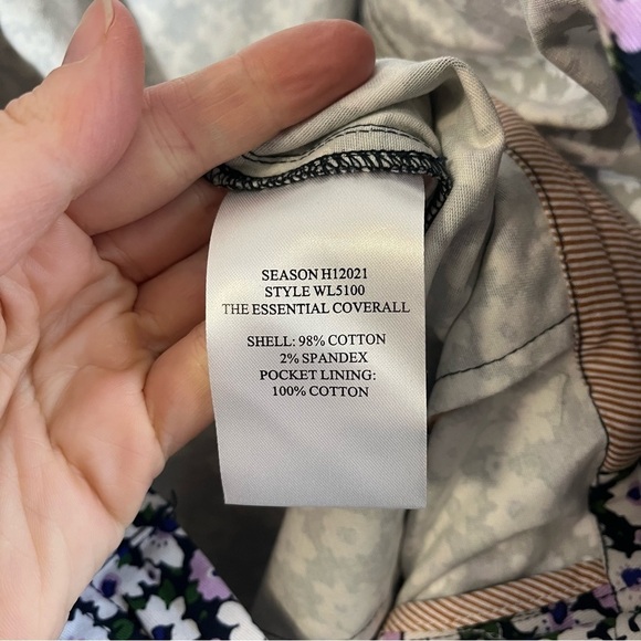 WILDFANG The Essential Long Sleeve Coverall Floral Jumpsuit - Picture 12 of 13